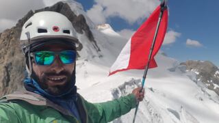Renzzo León, el montañista arequipeño que logró la hazaña de unir los tres picos del nevado Sullcon en una hora