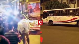 SMP: sicarios en motocicleta balean unidad de empresa Huáscar con pasajeros a bordo