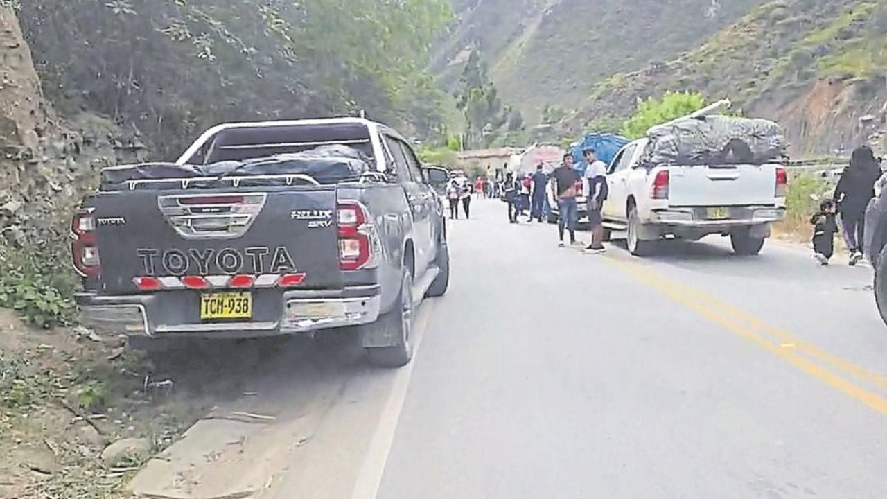 La ONPE informó que equipos salieron de Lima ayer con destino a Pataz y Sánchez Carrión. Sin embargo, hay vías bloqueadas en Chugay y Cochorco.