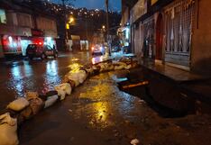 Intensas lluvias se registran en varios distritos de Arequipa e inundan las calles (FOTOS y VIDEO)