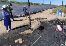 Salió a trabajar y el fuego arrasó con todo: Familia de Majes pierde sus bienes y pide ayuda urgente