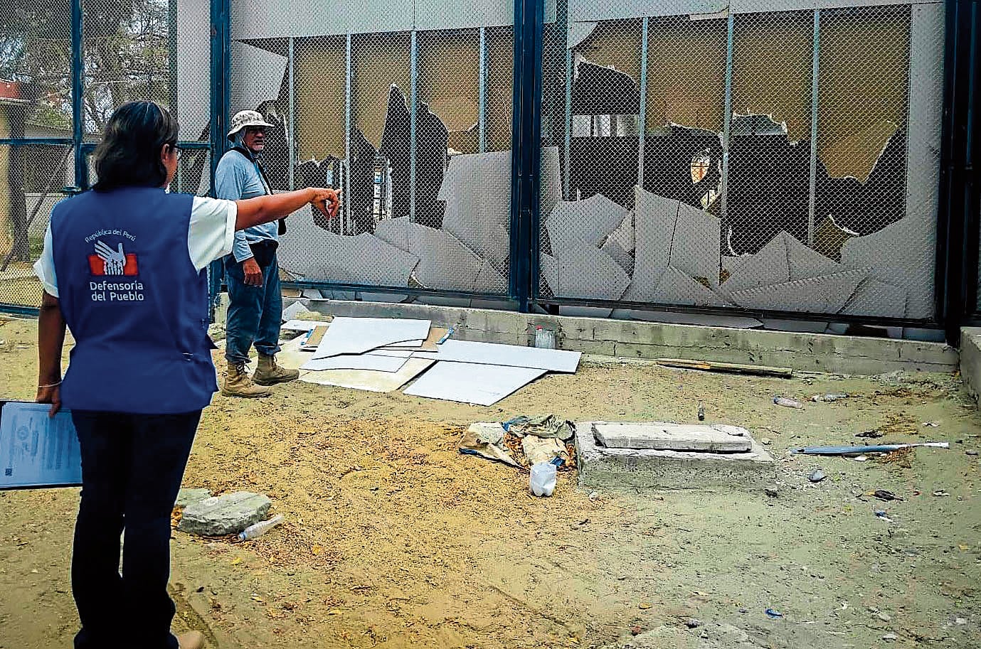 Defensoría del Pueblo detecta graves daños en centro juvenil tras motín