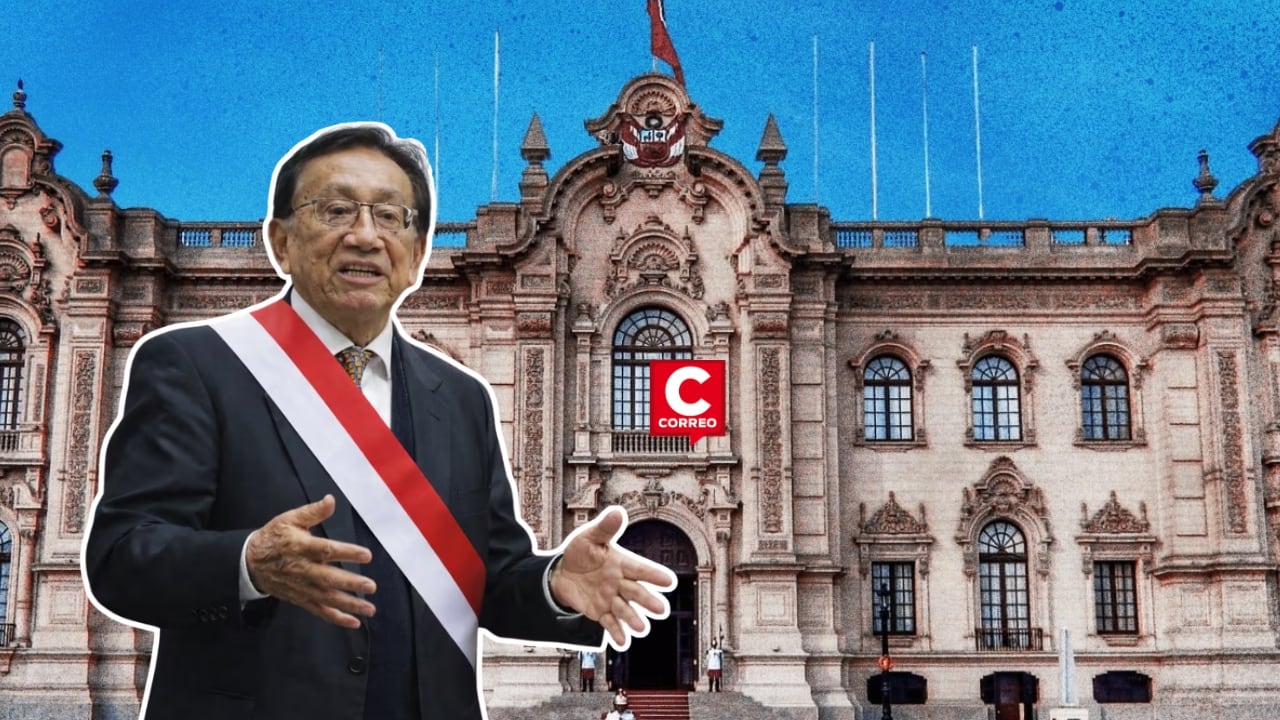 Balcázar asegura que su gobierno no tiene élites ni privilegios en el gabinete: “Aquí no hay caciques”. Composición: Diario Correo.