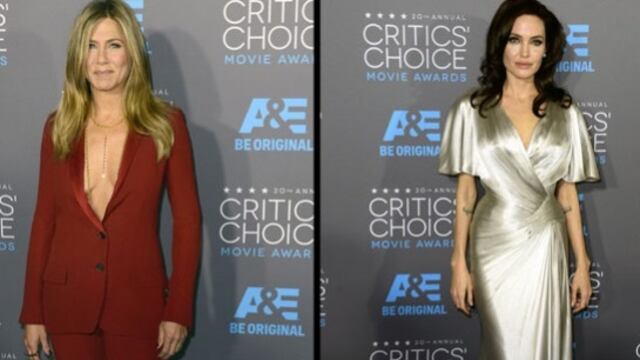 Hollywood: Jennifer Aniston y Angelina Jolie coinciden en mismo evento
