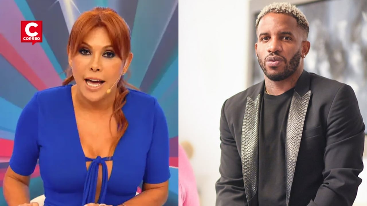 Jefferson Farfán afirma que Magaly Medina le pagó S/350 mil de reparación civil: “¿Estás asustada?”. Composición: Diario Correo.
