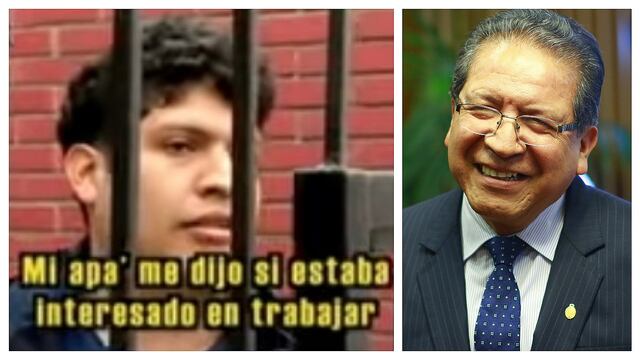 Revelan que ex Fiscal de la Nación Pablo Sánchez le consiguió trabajo a su hijo en el JNE (VIDEO)