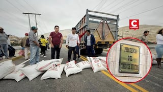 Paro agrario: PCM confirma restablecimiento del tránsito tras acuerdo con productores arroceros