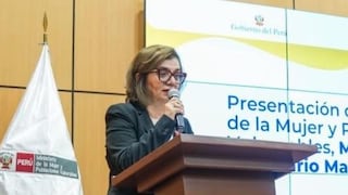 Ministra de la Mujer califica de “inhumano” negar facultades ante el Fenómeno El Niño