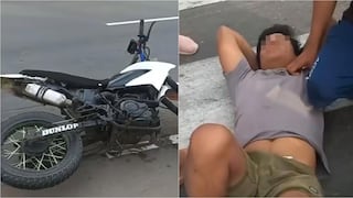 Chincha: sufre grave fractura en la pierna tras accidente de tránsito en Pueblo Nuevo