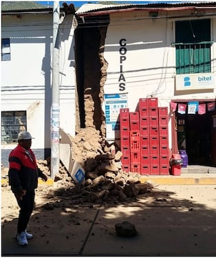 Sismo de 6.1 en Ica: deslizamiento de piedras y vivienda quedó inhabitable en Huaytará