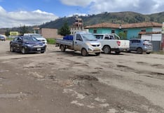 Carretera Central entre Jauja y Huancayo llena de forados