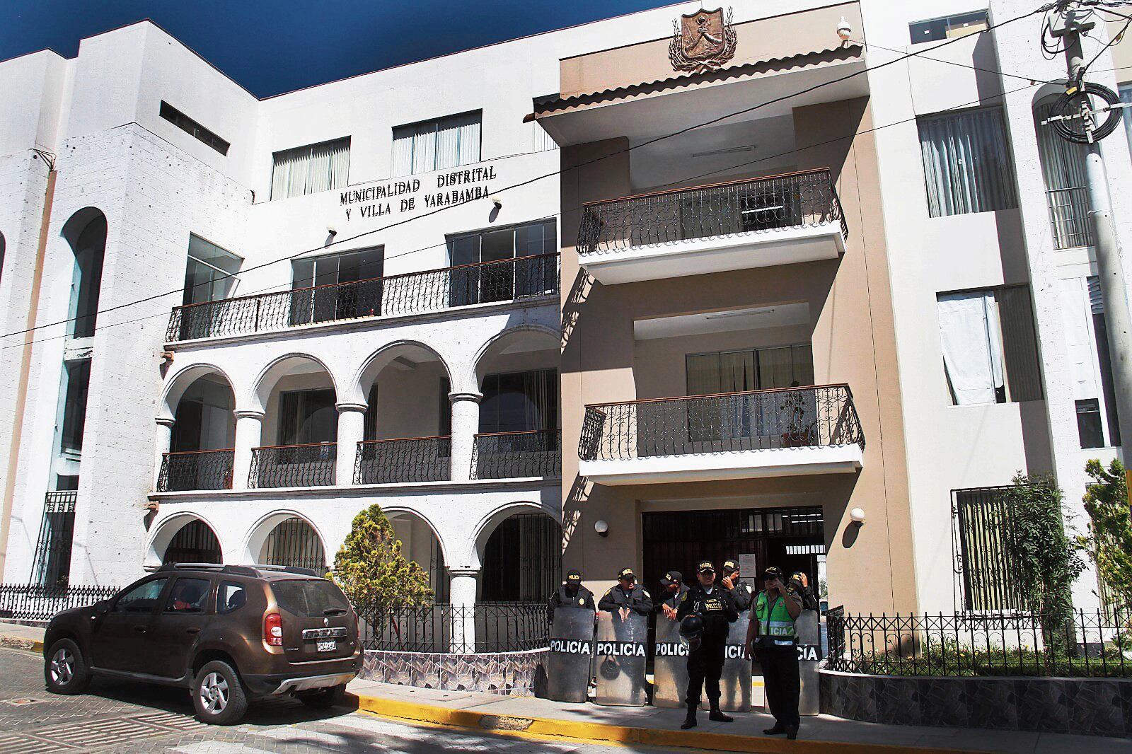 Palacio municipal del distrito de Yarabamba. Foto: GEC.