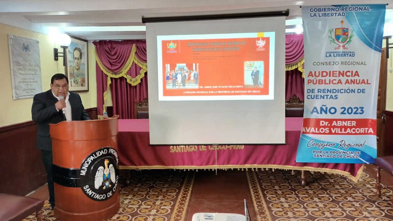 Abner Ávalos Villacorta indicó que se necesita la atención para mejorar las vías de comunicación de la provincia de Santiago de Chuco.