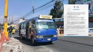 Pasaje de transporte urbano en Arequipa sube a S/1.30 desde este miércoles (VIDEO)