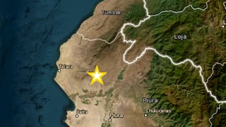 Piura: Sismo de magnitud 5 se registró en Sullana