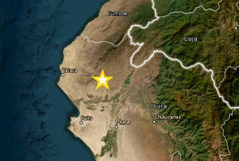 Piura: Sismo de magnitud 5 se registró en Sullana