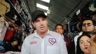 George Forsyth llega a Huancayo y recorre mercados (VIDEO)