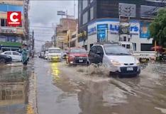 Chiclayo bajo el agua: avenida Luis Gonzales y calles aledañas quedan inundadas tras lluvias (VIDEO)