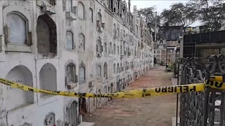 Ica: advierten riesgo de colapso en pabellones del cementerio antiguo de Saraja tras sismo de 6.1