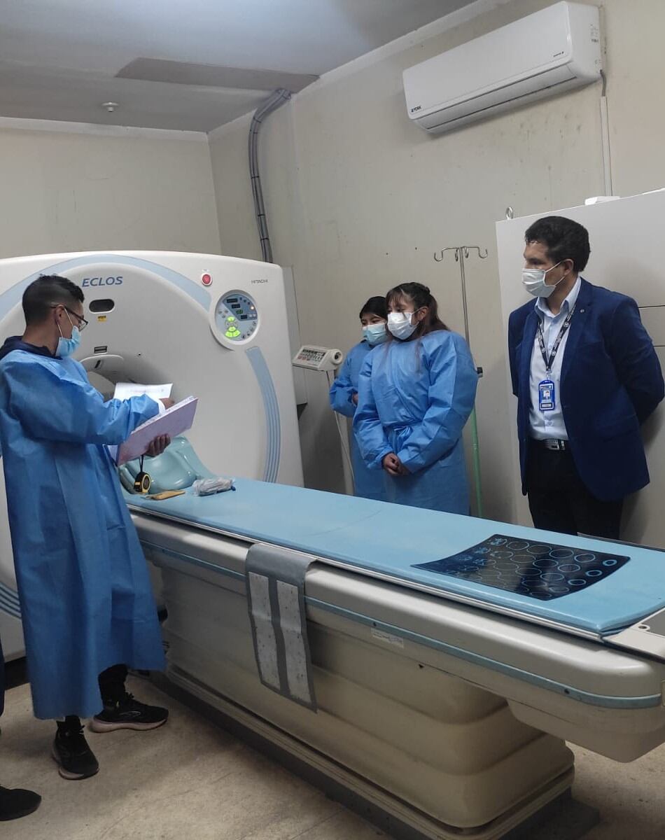 El equipo fue reparado y se volvió a malograr al poco tiempo. Foto/Difusión.