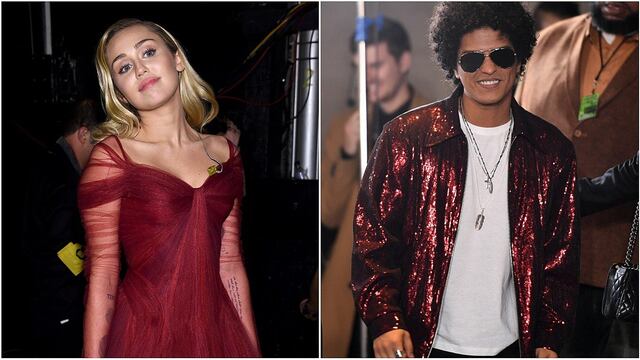 Foto de Miley Cyrus junto a Bruno Mars se hace viral (FOTO)