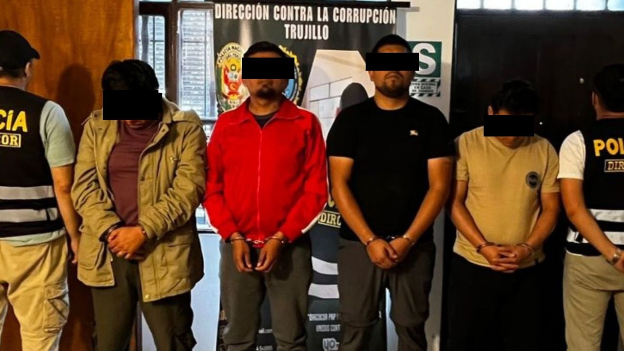 Habían sido detenidos el 12 de este mes en Pataz, por presuntamente haber exigido la suma de 40 mil soles para dejar en libertad a una mujer retenida contra su voluntad. (Foto: PNP)