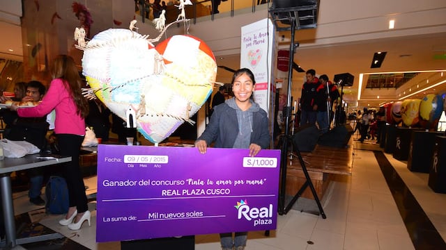 Real Plaza premió talento cusqueño
