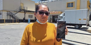 Madre de familia pide el apoyo del MINSA para su hijo en Arequipa. Foto: GEC.