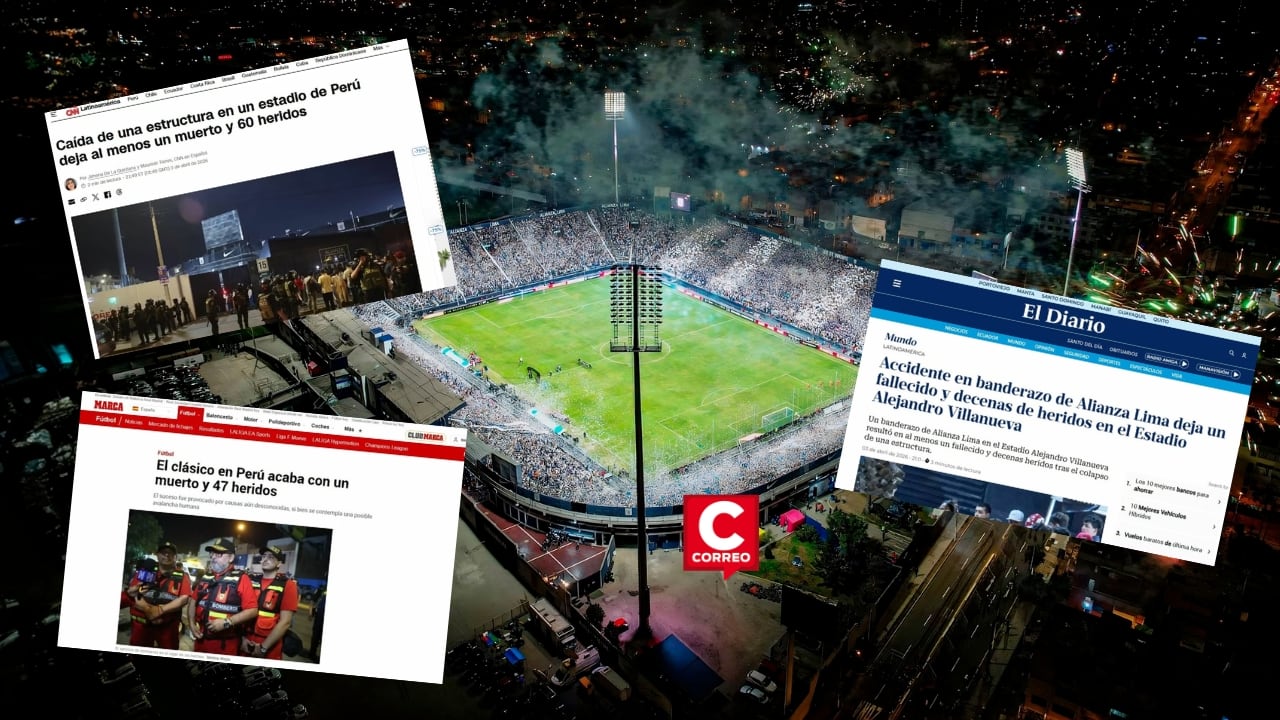 Tragedia en Matute: Así reaccionó la prensa internacional sobre la fatal avalancha que dejó un muerto. Composición: Diario Correo.