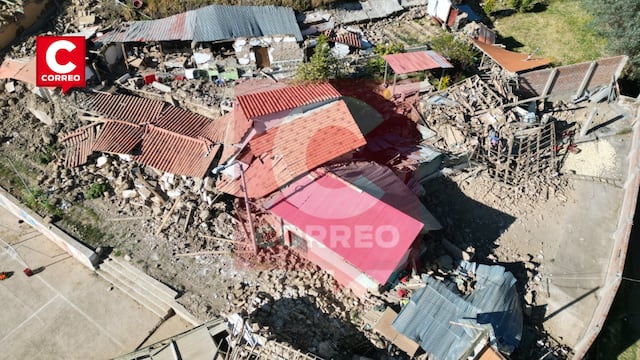 Así quedó Pumpunya tras el sismo que dejó seis fallecidos en Junín