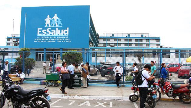 Hospital Alamanzor Aguinaga de Chiclayo.