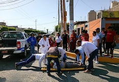 Ica: motociclista resulta herido tras colisión con auto en la Av. John F. Kennedy