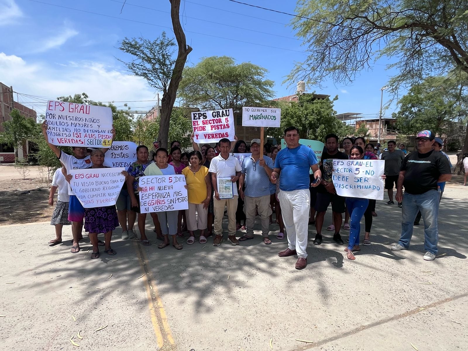 Exigen obras en Nueva Esperanza