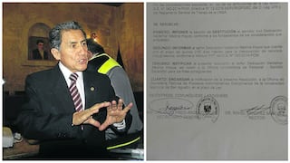 Destituyen a exrector de la UNSA Valdemar Medina Hoyos