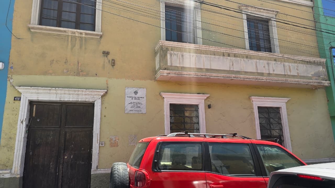 Casa de Mariano Melgar y Valdivieso, en Arequipa. (Foto: Yunsu Pariapaza/@photo.gec)