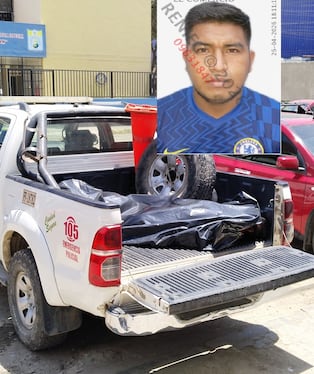 Cuerpo de fallecido fue llevado a la morgue de Chiclayo.