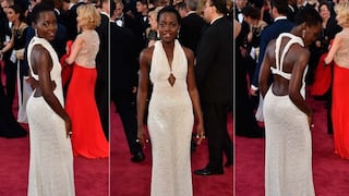 Lupita Nyong'o: Roban vestido de perlas que actriz lució en los Oscar