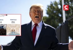 Trump propone construir una piscina en la sala de prensa de la Casa Blanca en medio de tensiones con medios