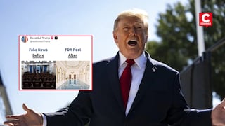 Trump propone construir una piscina en la sala de prensa de la Casa Blanca en medio de tensiones con medios