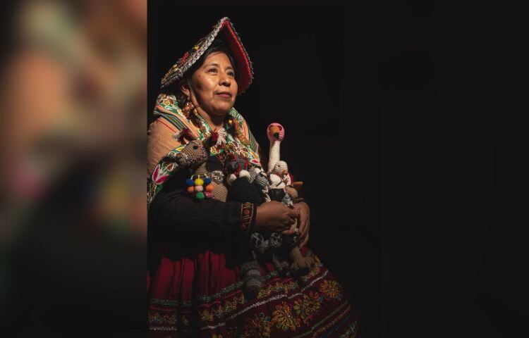 Integrante de la Asociación de Productores de Alpacas y Llamas Pucapaqocha. (Foto: Difusión)