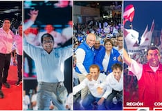 Candidatos al Gobierno Regional de Ica cerraron sus campañas a días de las elecciones