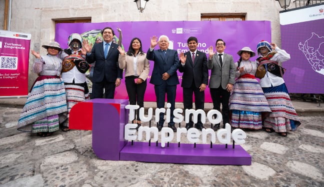 Concurso "Turismo Emprende" se dio a conocer en Arequipa. Foto: MINCETUR.