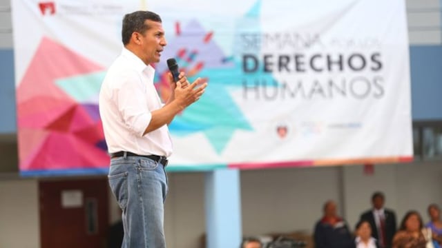 Nuevo Chimbote: Ollanta desaira a Waldo Ríos en visita a Tangay 