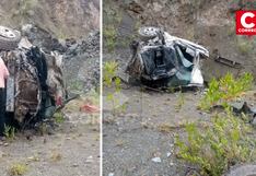 Huancavelica: Serumista muere tras despiste y volcadura de ambulancia