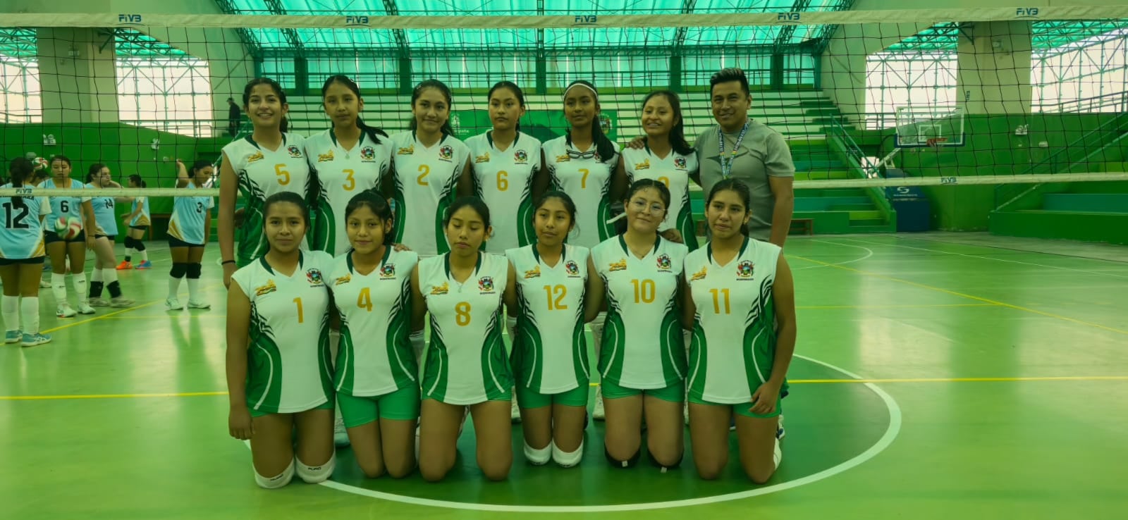 Paucarpata en torneo interdistrital de vóley damas en Arequipa. Foto: GEC.