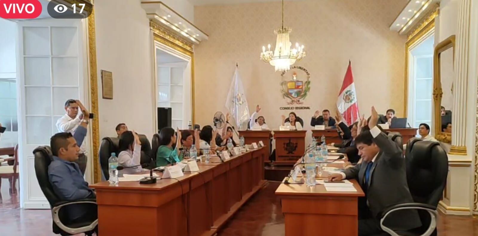 Esto fue aprobado por mayoría en sesión extraordinaria del Consejo Regional. Sin embargo, la Municipalidad Provincial de Trujillo no presentara ningún expediente para mejorar pistas y veredas.