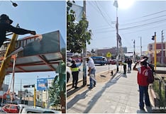 Retiraron propaganda electoral en Ica y Parcona para asegurar el desarrollo de las Elecciones