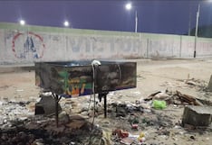 Piura: Malos vecinos queman depósitos de basura en el distrito de Veintiséis de Octubre