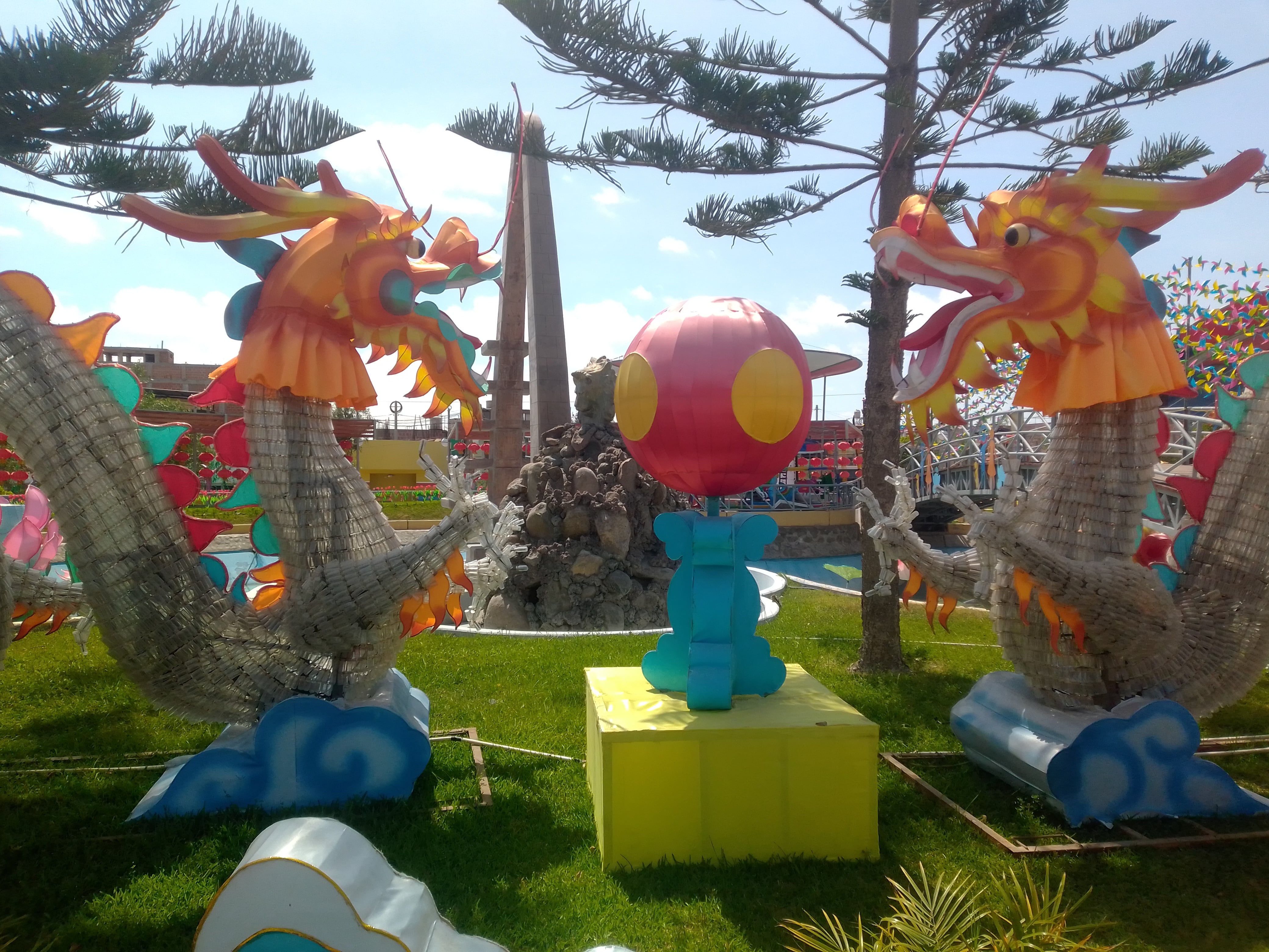 Milenaria tradición de los “cambia rostros” así como como del “circo chino” se presentan hasta éste domingo en el Parque de la Familia. (Difusión)