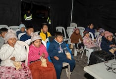“Cine Callejero” para niños de Chivay por falta de salas de cine